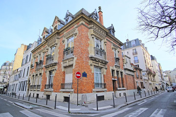 Obraz premium the image of Paris street, Paris, France