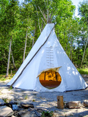 Tepee in the Forest © World Travel Photos