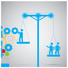 Fototapeta premium Teamwork