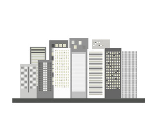 Modern Business City Concept