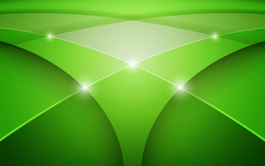 Abstract green background. Vector Illustration