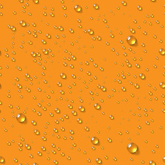Water drops realistic seamless background.