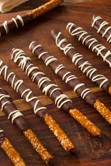 Dark Chocolate Covered Pretzels
