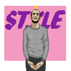 Street Style cartoon characters pop art