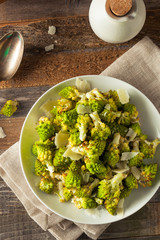 Organic Green Baked Romanesco