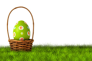 Basket for Easter Egg hunt