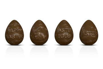 Chocolate Easter eggs