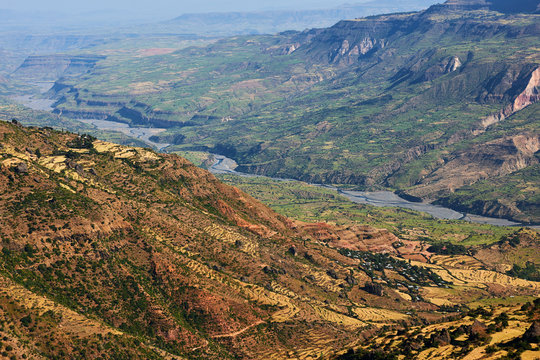 Rift valley landscape
