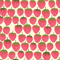 Strowberry seamless pattern