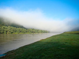 Fototapeta na wymiar River Dniester