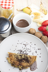 Chocolate pancakes