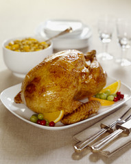 Roasted turkey