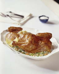 Roasted chicken