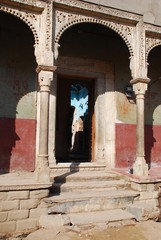 Naklejka premium Door in India