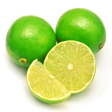 Limes and sliced limes