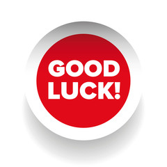 Good luck label vector