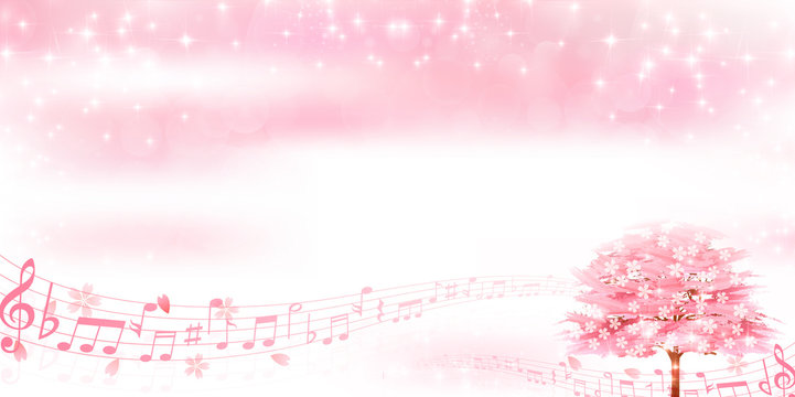 桜　春　花　背景