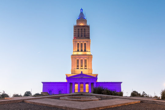 The George Washington Masonic National Memorial in Alexandria VA