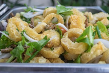 pork rind salad
