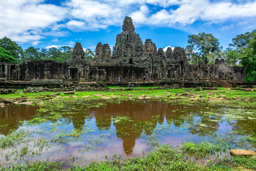 Fototapeta na wymiar Bayon Temple, Angkor Wat, Cambodia