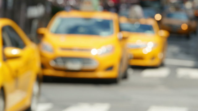 4K Times Square Traffic (Defocused) 1