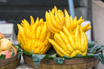 Buddha's hand fruit
