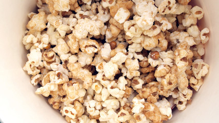 Popcorn closeup