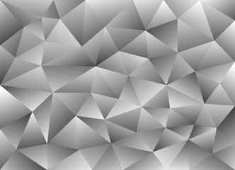 polygonal blank vector background dark gray