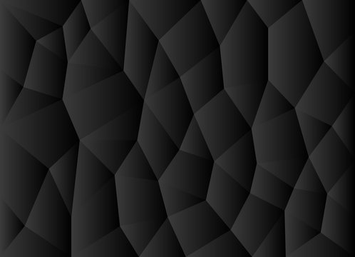 polygonal blank vector background black