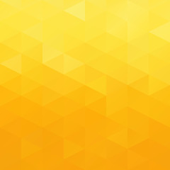 Yellow Grid Mosaic Background, Creative Design Templates