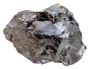 sphalerite (marmatite, zinc blende) stone isolated