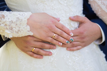 Beautiful wedding bouquet