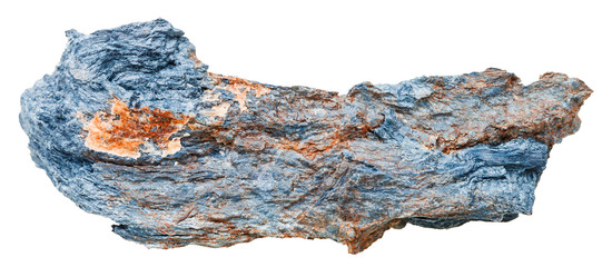 rhodusite (blue asbestos, riebeckite) gemstone