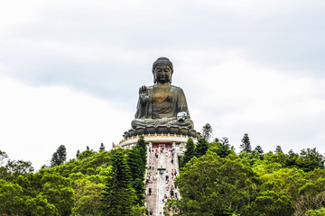 Tian Tan Buddha (Ngong Ping 360) in Hongkong