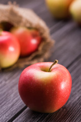 Sweet red apple