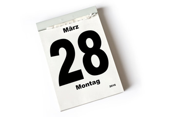 28. März 2016
