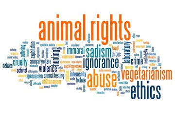 Fototapeta premium Animal rights