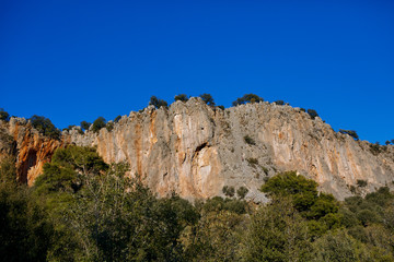 Fototapeta na wymiar view of the cliff