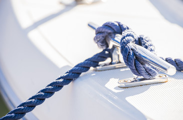 Klampe Seil Tau Yacht Vertäuung