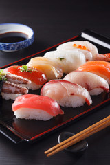 寿司の盛り合せ