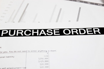 Purchase order form