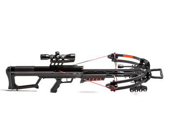 Crossbow isolated on white background