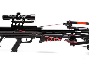 Crossbow isolated on white background