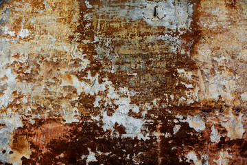 Old patchy red wall texture