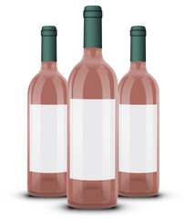 Bouteille de rosé 04