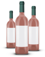 Bouteille de rosé 06