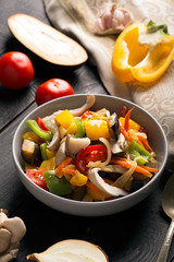 Vegetables stir fry