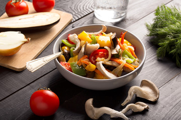 Vegetables stir fry