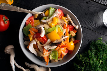 Vegetables stir fry