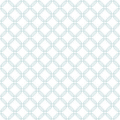 Geometric fine abstract vector hexagonal background. Seamless modern pattern with light blue octagons